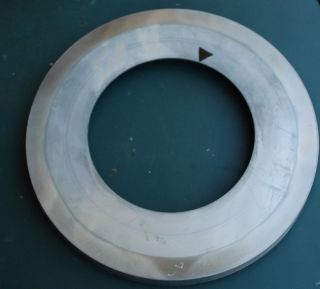 Garrard Turntable Type A Metal Plate