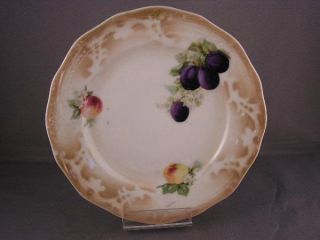 three crown germany fruit luster stencil plate