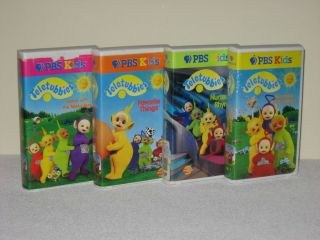 TELETUBBIES VHS TAPES FAVORITE THINGS NURSERY RHYMES HERE COME DANCE