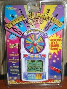 New Wheel of Fortune Slots by Tiger Electronic Handheld Slot Game