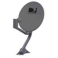  Dish with Mast Receives Satellite 101 Possibly Others FTA Also