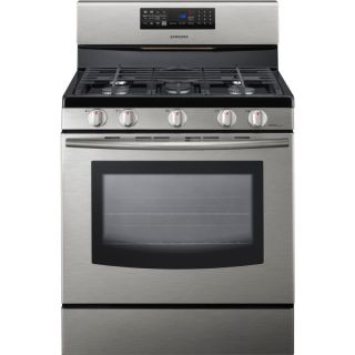 Samsung Stainless Steel Convection Gas Range FX510BGS