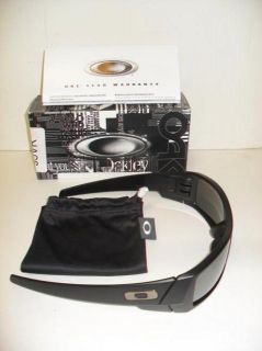 Oakley 12856 Gascan Matte Black Black Iridium Polarized Sunglasses