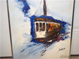 San Francisco Cable Car 71 Kee Fung NG Gallery Painting