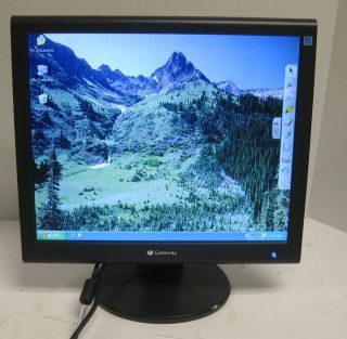 Gateway FPD1765 17 inch LCD Monitor Flat Panel Display VGA DVI 264G
