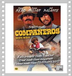  Companeros Franco Nero Jack Palance DVD New