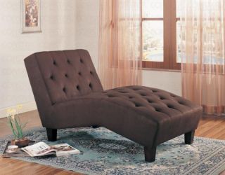 Brown Chaise Lounge Chair Reclining Furniture