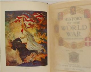 WWI History of The World War Vol Four Frank H Simonds C 1919