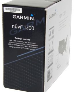Garmin Nuvi 1200 Auto Portable GPS Navigation System