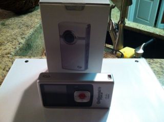 Flip Video UltraHD 1hr 2nd Generation 4 GB Camcorder   White