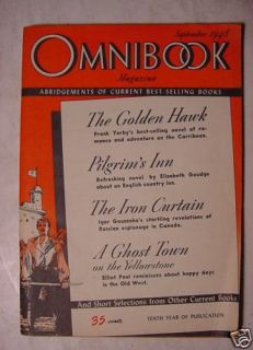 OmniBook September 1948 Frank Yerby Elizabeth Goudge