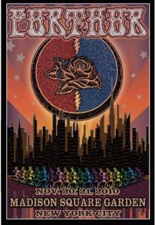 Furthur Grateful Dead New York 2010 MSG Concert Poster Silkscreen