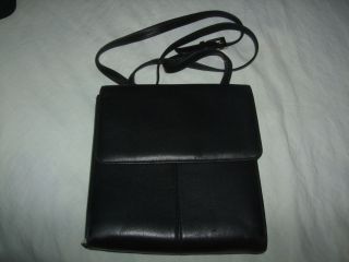 Franklin Covey Black Nappa Soft Leather 1 2 Zipper Wallet 1 2 Purse w