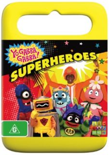 Yo Gabba Gabba Superheroes DVD New 9398711226798