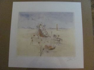 Cosmic Horseman   Signed lithograph By SALVADOR DALI Limited