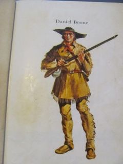   Story and Biography of Daniel Boone Shannon Garst HB 1965 Heroes