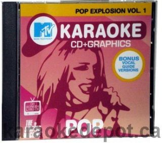 MTV Singing Machine CD G Karaoke Pop Kareoke 7105