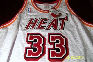 Alonzo Mourning NBA Jersey Miami Heat Throwback 98 99 Mitchell Ness