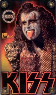 Kiss 1999 Gene Simmons Limited Edition Test Card