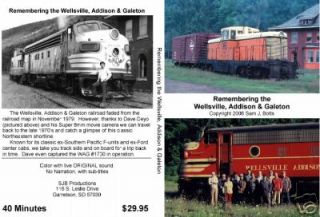 Remembering The Wellsville Addison Galeton Wag DVD R