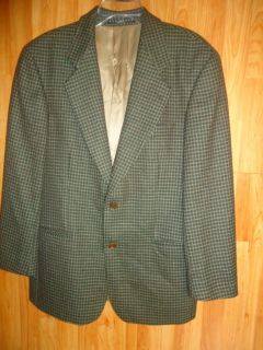 Hugo Boss Galilei 2 Button 100 Wool Mens Sport Coat Blazer Size 38R