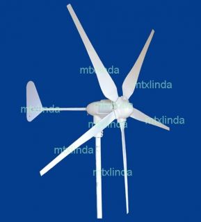 Wind Turbine Generator Kit 1 5 KW Max 12 24 48V Option 5 Blades NEW 1
