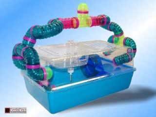 Pompeii House Friendly Play Tube Hamster Cage Free Postage
