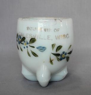  Pipe Toothpick Holder Souvenir Galesville Wisconsin Unknown