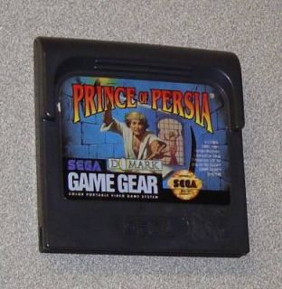 Sega Game Gear Prince of Persia Cartridge Tested Works