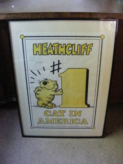 Signed George Gately Heathcliff Poster