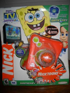 Plug Play Nickelodeon Nicktoons Video Game Spongebob Jimmy Neutron New