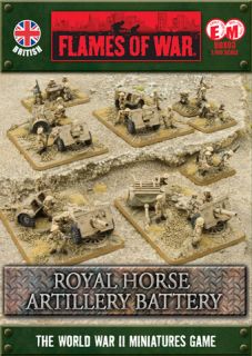 Flames of War United Kingdom BBX03 Royal Horse Artillery Battery