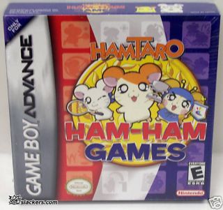 Hamtaro Ham Ham Games Game Boy Advance New 045496734183