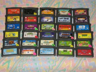 Kids Boys Game Boy Advance Games Your Choice You Pick What You Want J