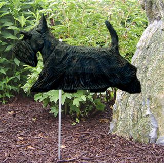 Scottish Terrier Outdoor Garden Dog Sign Figure Brindle