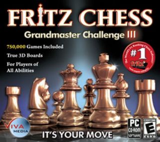 Fritz Chess Grandmaster Challenge 3 New Factory SEALED Software
