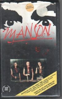 Manson Charles and Squeaky Fromme Documentary 1973 VHS