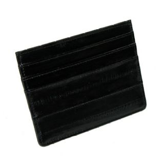  Eel Skin Card Holder Front Pocket Wallet