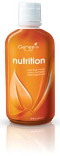 Genesis Pure Nutrition Liquid Multi vitamin, NEW Never Opened