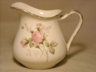 george royal china 22k gold pitcher dish w roses