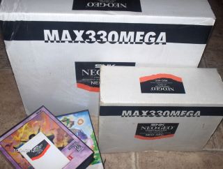 Neo Geo AES System Console U s Version RARE 2 Games