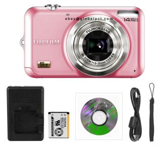 Fuji FinePix JX250 14MP Digital Camera 33x Zoom Pink