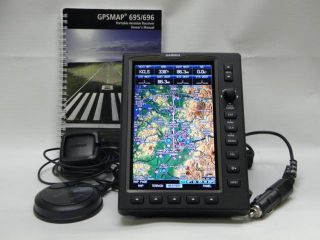 garmin gps 696 portable gps w xm weather 120 day warranty