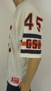 Vintage 1985 Chicago Bears Gary Fencik Game Cut Jersey Rawlings
