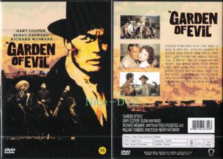 Garden of Evil 1954 DVD SEALED Gary Cooper