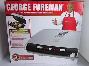 New George Foreman Digital Grilling Machine GRP99