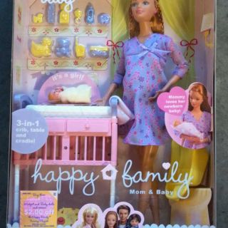 2002 Pregnant Midge Baby Doll Barbie RARE