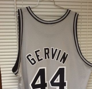 George Gervin Spurs Authentic Mitchell and Ness Jersey Size 54 from