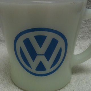 Fire King Coffee Mugs Volkswagen VW Garys Repair