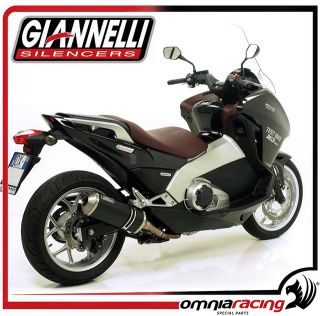 Giannelli Exhaust Ipersport Black Line Muffler Honda NC 700 D Integra
